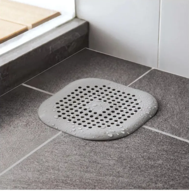Silicone Sink & Shower Drain Stopper & Hair Catcher