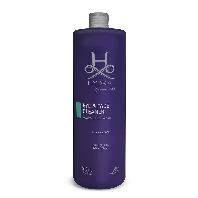 Hydra Professional Face and Eye Cleaner for Dogs and Cats No-Rinse Pet Cleaner for All Breeds and Coat Types
